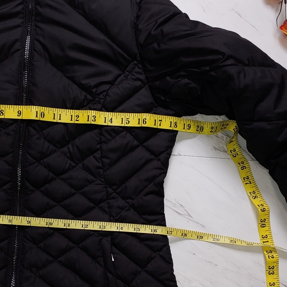 Eddie Bauer black down winter coat - Picture 7 of 8